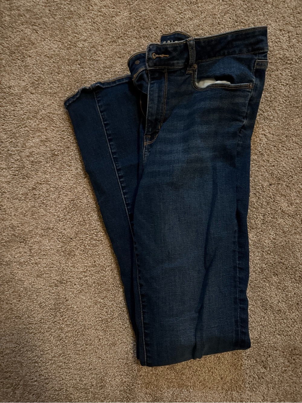 American Eagle Outfitters Women’s Dark Blue Skinny Jeans